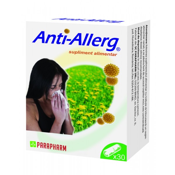 Anti-allerg Parapharm - 30 capsule